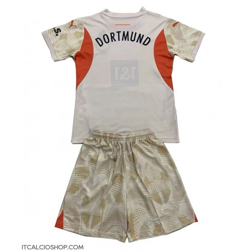 Borussia Dortmund Portiere Prima Maglia Bambino 2024-25 Manica Corta (+ Pantaloni corti)